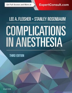 Front cover_Complications In Anesthesia