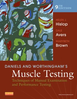 Front cover_Daniels And Worthingham's Muscle Testing