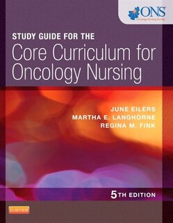 Couverture_Study Guide For The Core Curriculum For Oncology Nursing