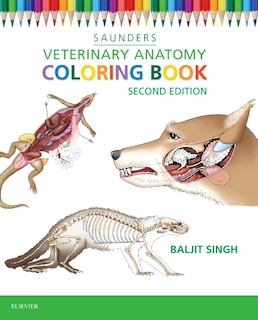 Front cover_Veterinary Anatomy Coloring Book