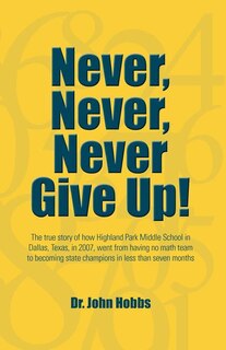Couverture_Never, Never, Never Give Up!