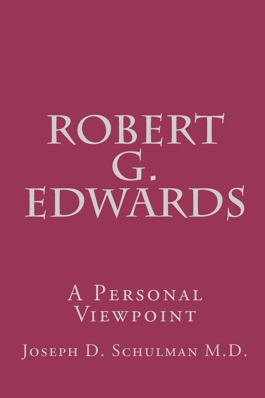Front cover_Robert G. Edwards