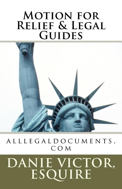 Front cover_Motions for Relief & Legal Guides