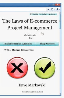 Front cover_The Laws of E-commerce Project Management