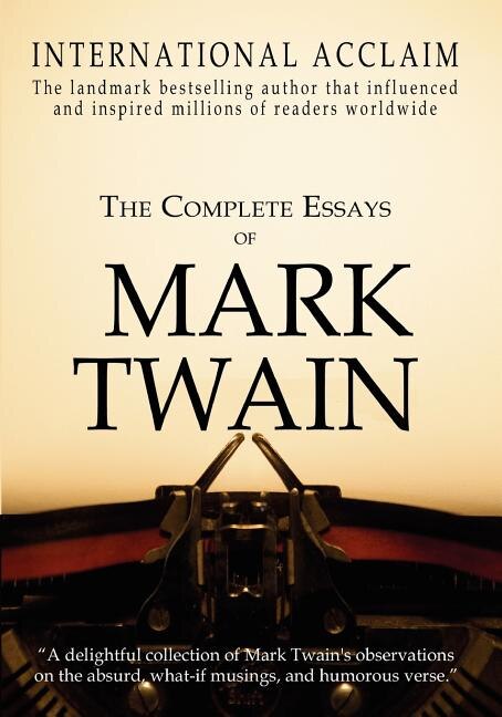Couverture_The Complete Essays of Mark Twain