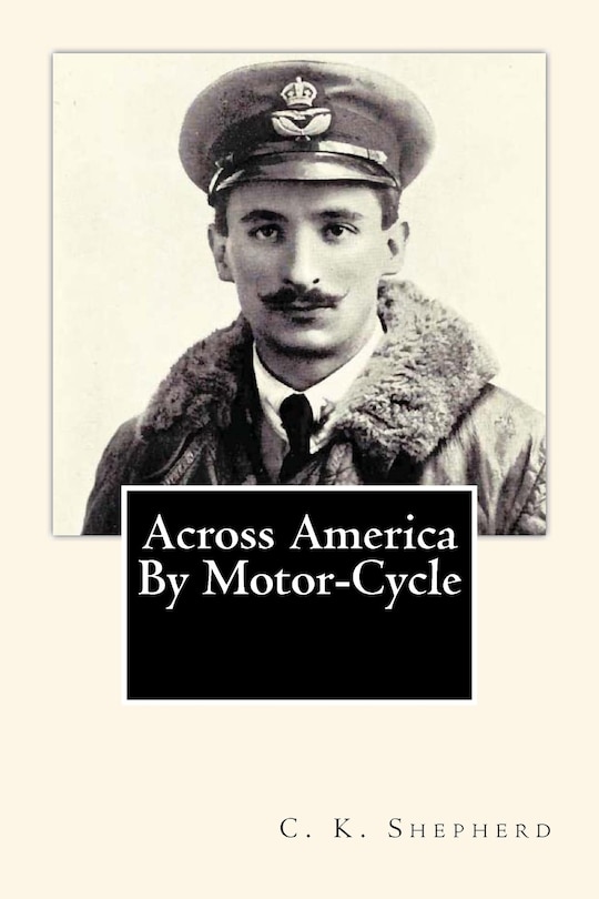 Couverture_Across America By Motor-Cycle