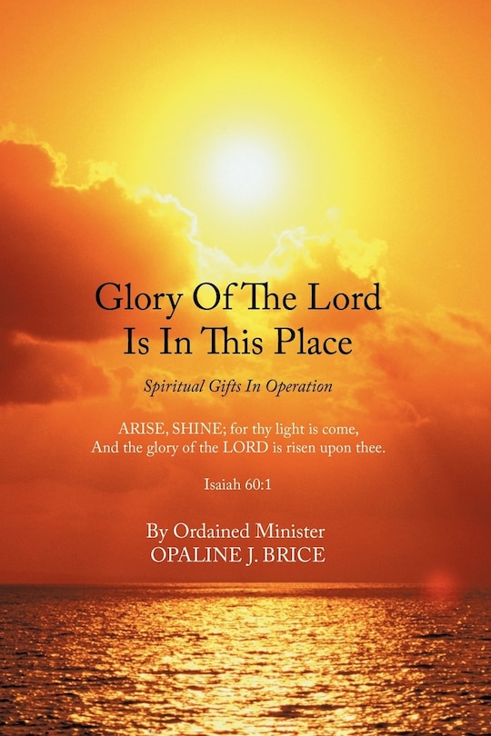 Front cover_Glory Of The Lord Is In This Place