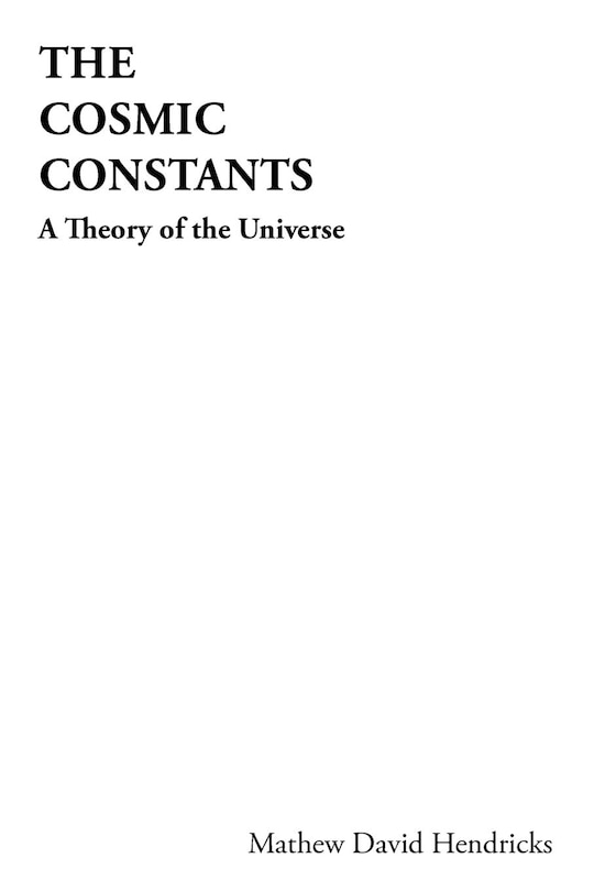 Couverture_The Cosmic Constants