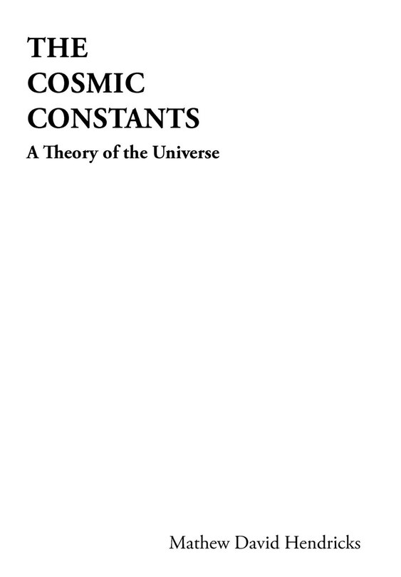 Couverture_The Cosmic Constants