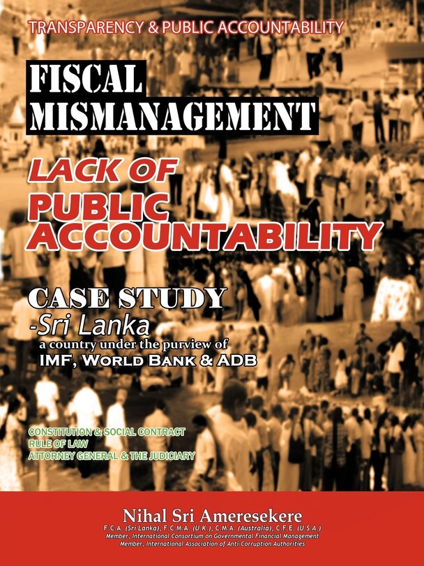 Front cover_Transparency & Public Accountability Fiscal Mismanagement Lack Of Public Accountability