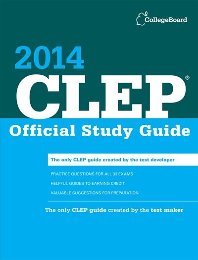 Front cover_CLEP Official Study Guide 2014