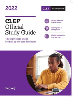 Front cover_Clep Official Study Guide 2022