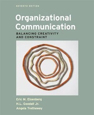 Organizational Communication: Balancing Creativity And Constraint