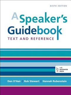 Front cover_A Speaker's Guidebook