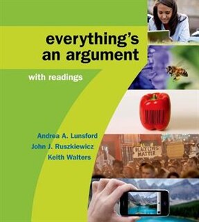 Front cover_Everything's An Argument With Readings