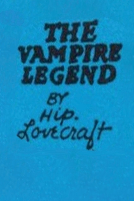 Couverture_The Vampire Legend