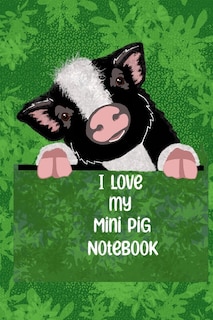 Front cover_I Love my Mini Pig Notebook