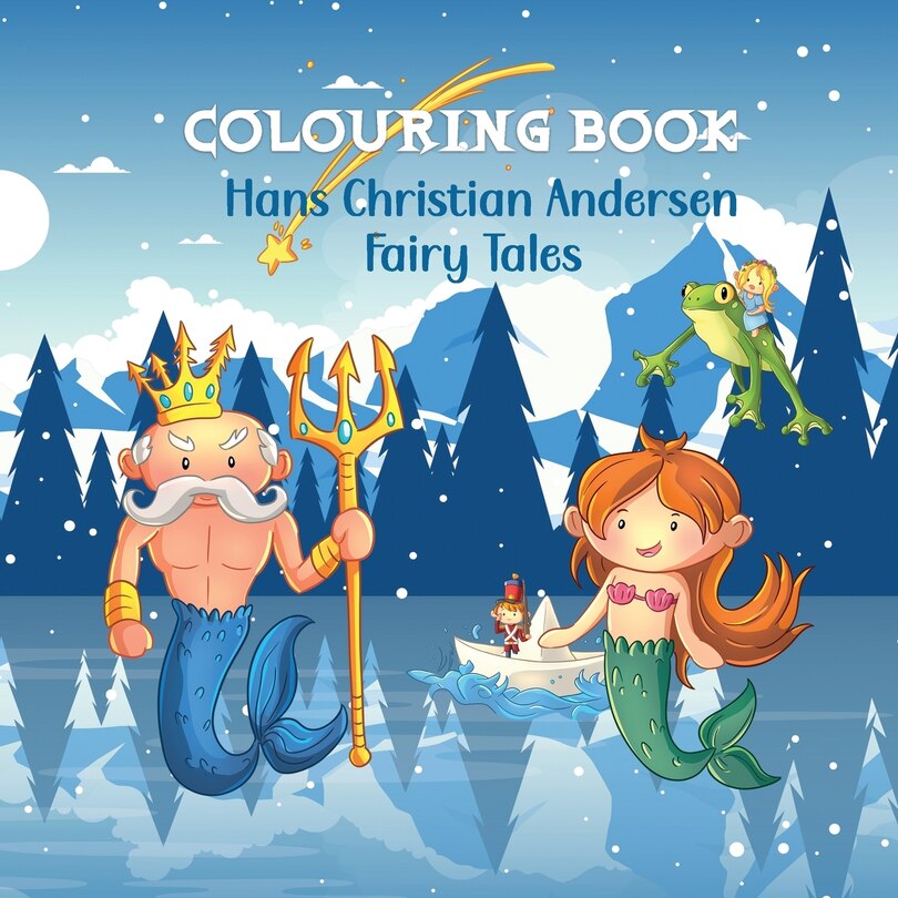 Couverture_Hans Christian Andersen Fairy Tale Colouring Book for Kids
