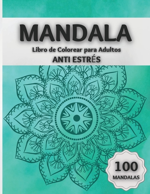 Front cover_Mandala Libro De Colorear Para Adultos Anti Estrés