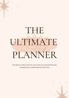 Couverture_The Ultimate Planner