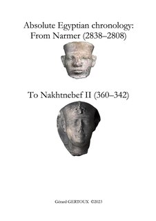 Front cover_Absolute Egyptian chronology
