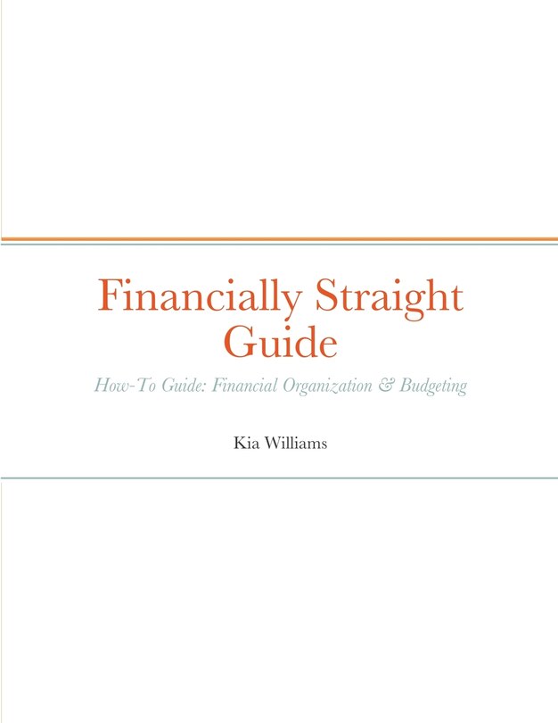 Front cover_Financially Straight Guide
