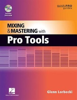 Front cover_Mixing And Mastering With Pro Tools