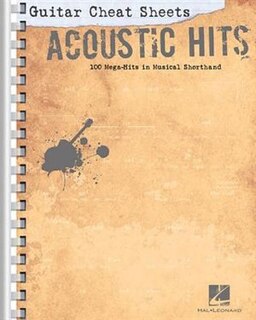 Front cover_Guitar Cheat Sheets: Acoustic Hits