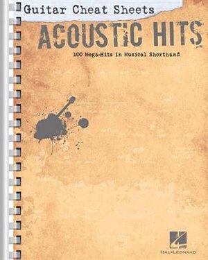 Front cover_Guitar Cheat Sheets: Acoustic Hits