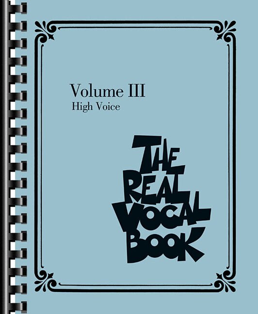 Front cover_The Real Vocal Book - Volume Iii