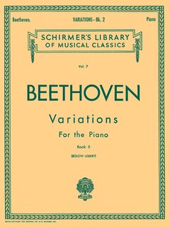 Variations - Book 2: Schirmer Library Of Classics Volume 7 Piano Solo