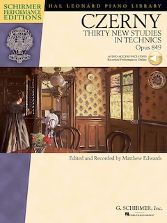 Front cover_Carl Czerny - Thirty New Studies In Technics, Op. 849