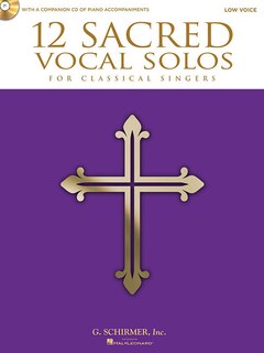 Couverture_12 Sacred Vocal Solos For Classical Singers