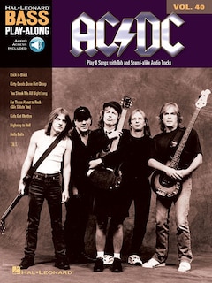 Ac/dc: Bass Play-along Volume 40