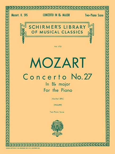 Couverture_Concerto No. 27 in Bb, K.595