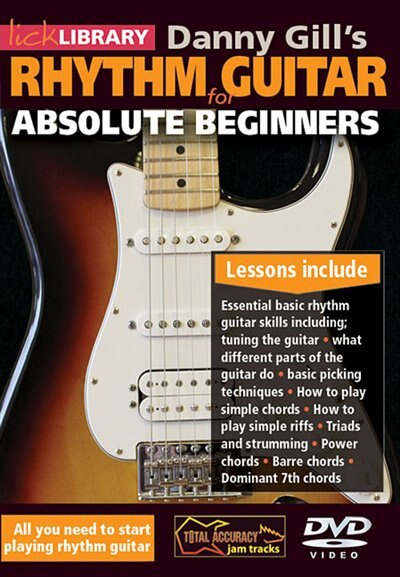 Couverture_Danny Gill's Rhythm Guitar For Absolute Beginners