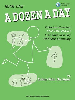 Front cover_A Dozen A Day Book 1 - Book/audio