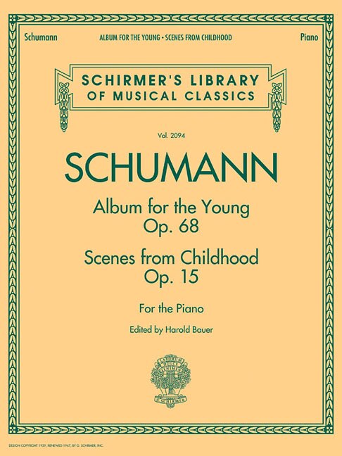 Front cover_Schumann - Album For The Young * Scenes From Childhood