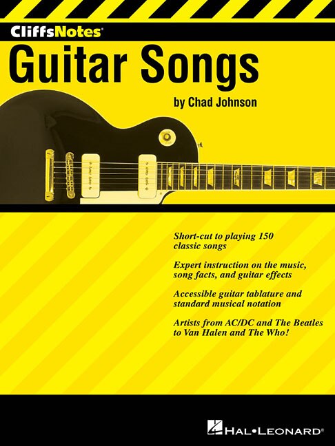 Front cover_Cliffsnotes To Guitar Songs