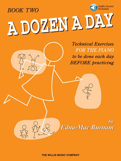 Front cover_A Dozen A Day Book 2 - Book/audio