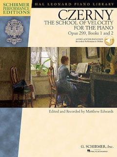 Couverture_Carl Czerny - The School Of Velocity For The Piano, Opus 299, Books 1 And 2