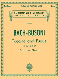 Couverture_Toccata And Fugue In D Minor Bwv565