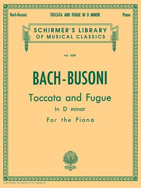 Couverture_Toccata And Fugue In D Minor Bwv565