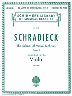 Front cover_School Of Violin Technics, Op. 1 - Book 1