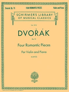 Couverture_Four Romantic Pieces, Op. 75