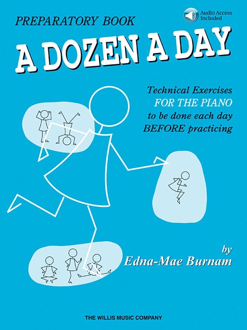 A Dozen A Day Preparatory Book - Book/audio