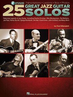 Front cover_25 Great Jazz Guitar Solos