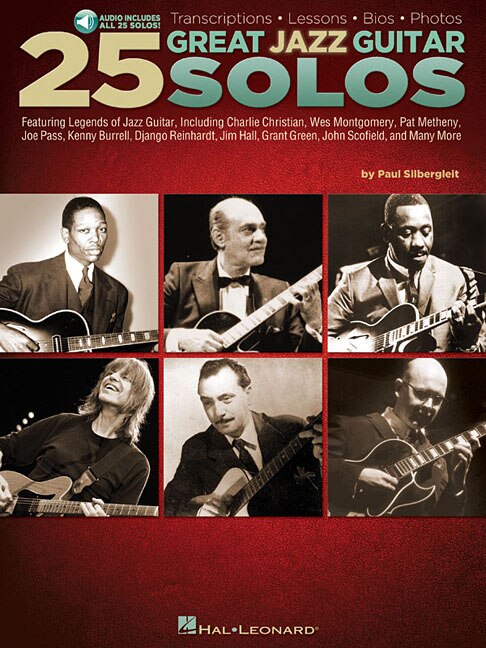 Front cover_25 Great Jazz Guitar Solos
