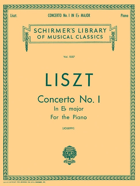 Concerto No. 1 in Eb: Schirmer Library of Classics Volume 1057 National Federation of Music Clubs 2024-2028 Piano Duets