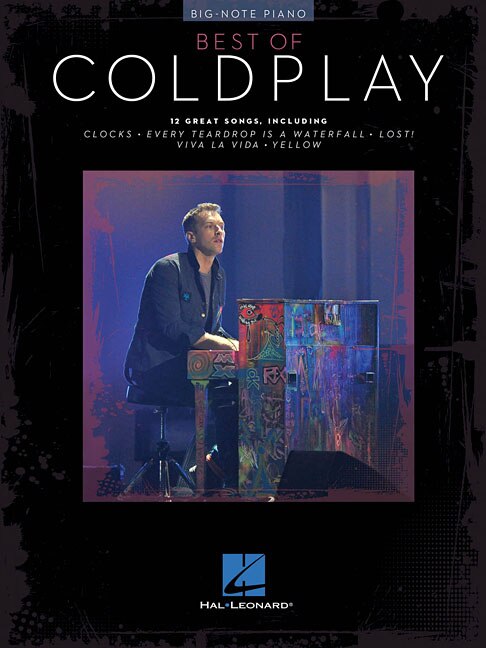 Couverture_Best Of Coldplay For Big-note Piano